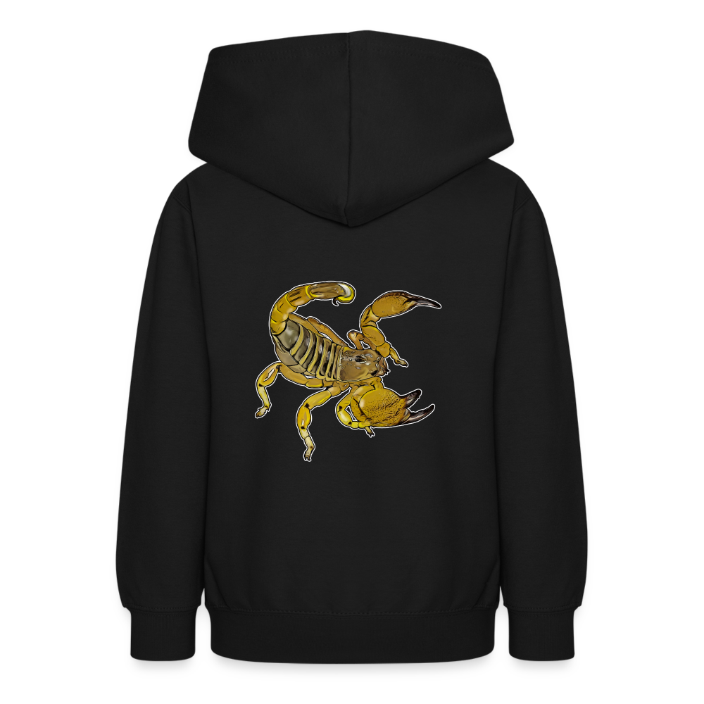 Teenager Hoodie Scorpio maurus palmatus - Schwarz