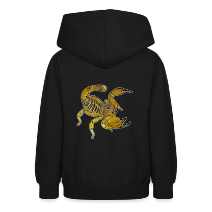 Teenager Hoodie Scorpio maurus palmatus - Schwarz