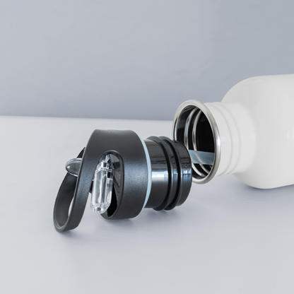 Trinkflasche Scorpio maurus palmatus - weiß