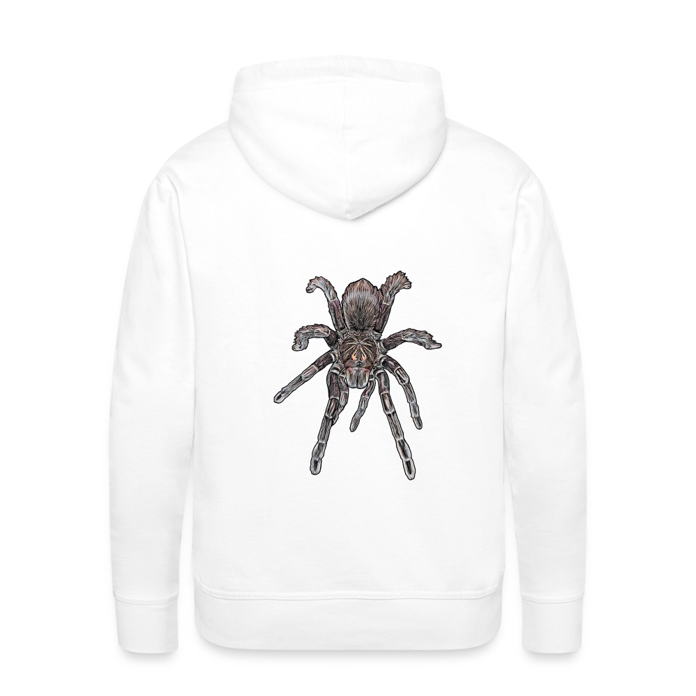 Männer Hoodie Pamphobeteus sp Machala juvenile - weiß