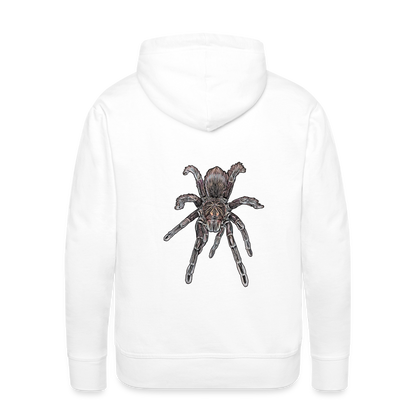 Männer Hoodie Pamphobeteus sp Machala juvenile - weiß