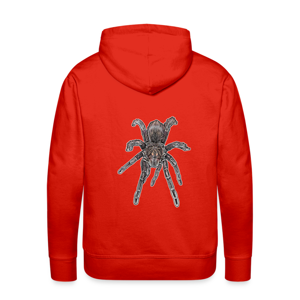 Männer Hoodie Pamphobeteus sp Machala juvenile - Rot