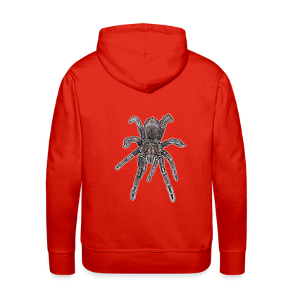 Männer Hoodie Pamphobeteus sp Machala juvenile - Rot