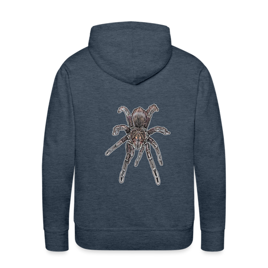 Männer Hoodie Pamphobeteus sp Machala juvenile - Jeansblau