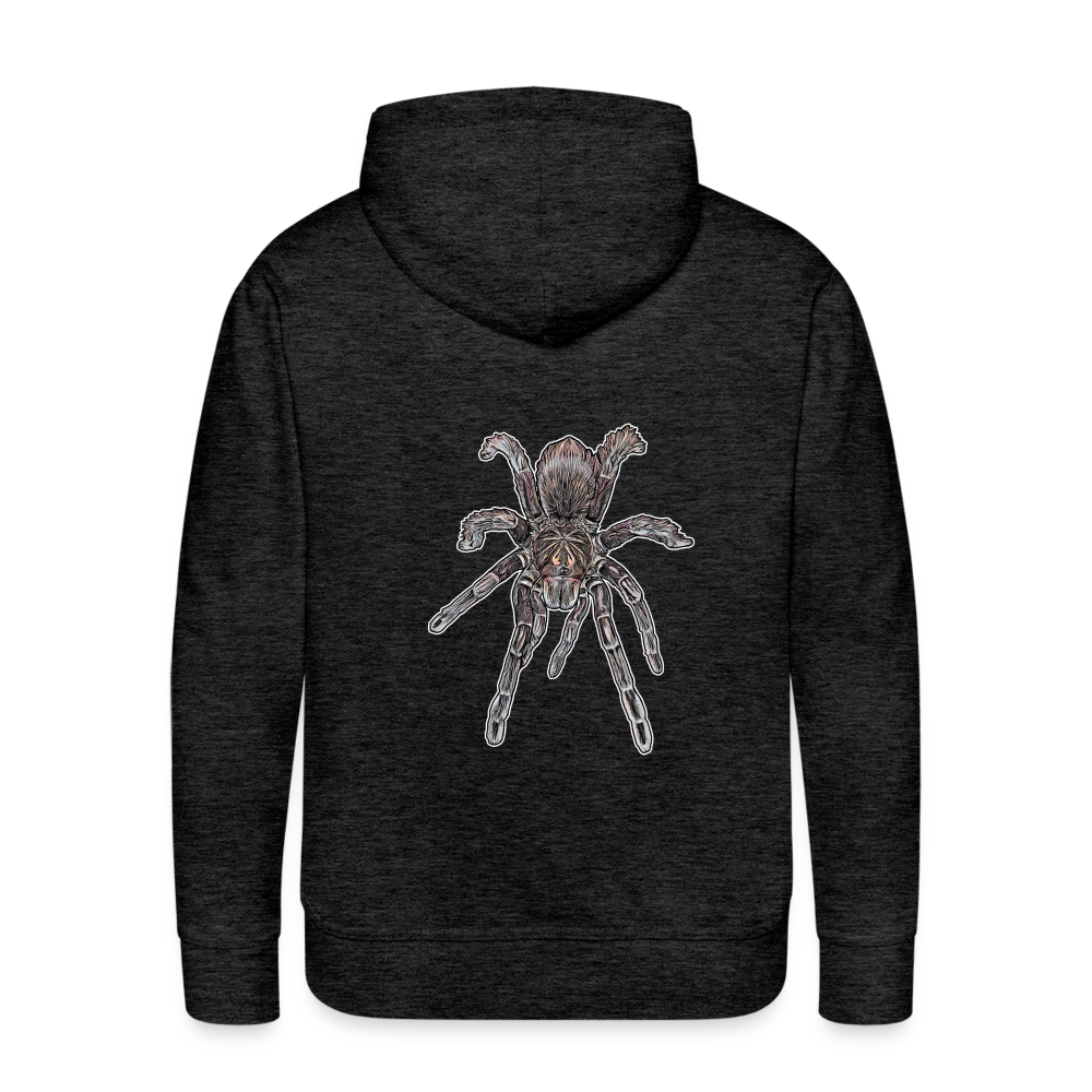 Männer Hoodie Pamphobeteus sp Machala juvenile - Anthrazit