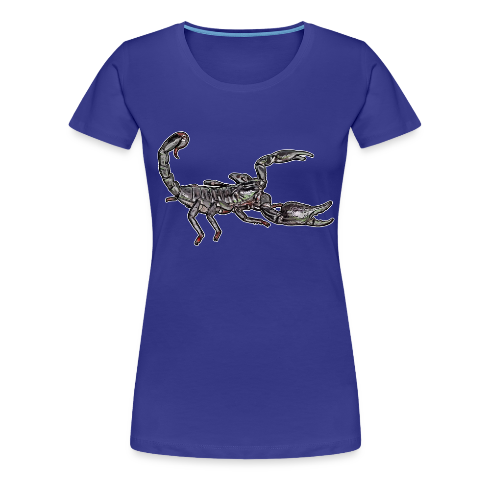 Frauen Basic T-Shirt Heterometrus silenus - Königsblau