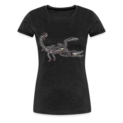 Frauen Basic T-Shirt Heterometrus silenus - Anthrazit
