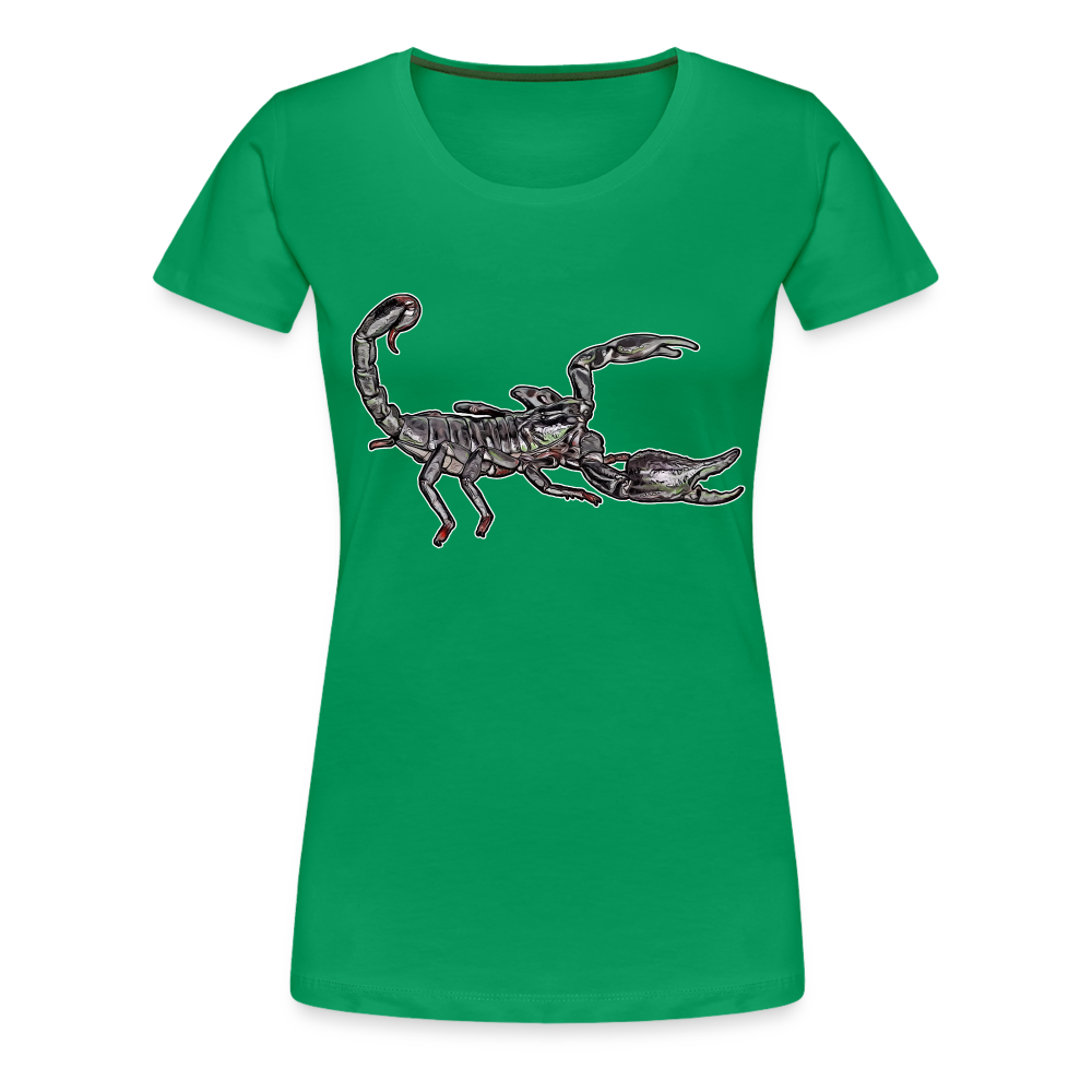 Frauen Basic T-Shirt Heterometrus silenus - Kelly Green