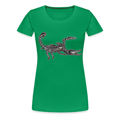 Frauen Basic T-Shirt Heterometrus silenus - Kelly Green