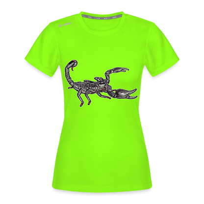 Frauen JAKO Sportswear T-Shirt Heterometrus silenus - Neongrün