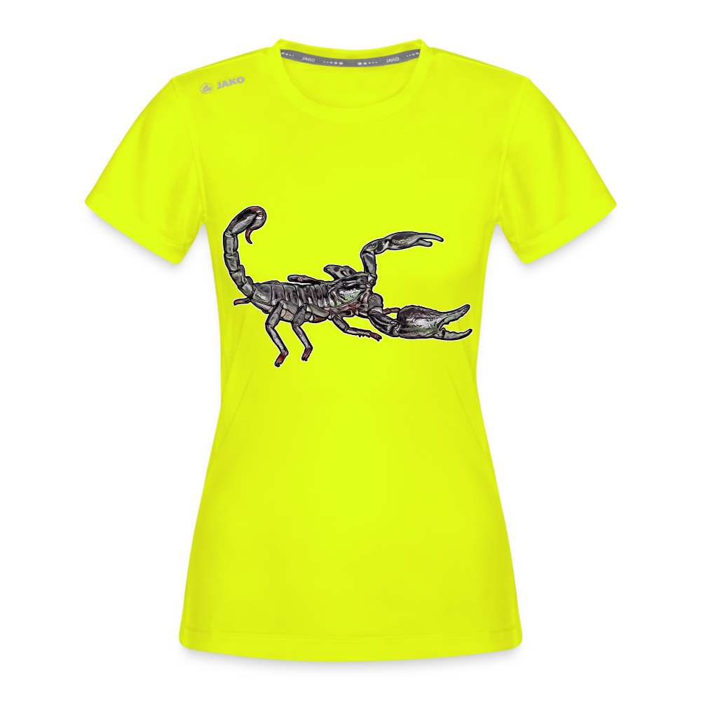 Frauen JAKO Sportswear T-Shirt Heterometrus silenus - Neongelb