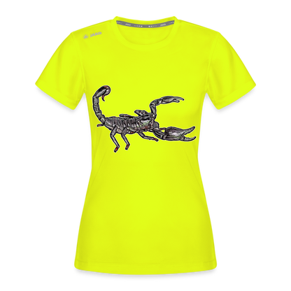 Frauen JAKO Sportswear T-Shirt Heterometrus silenus - Neongelb