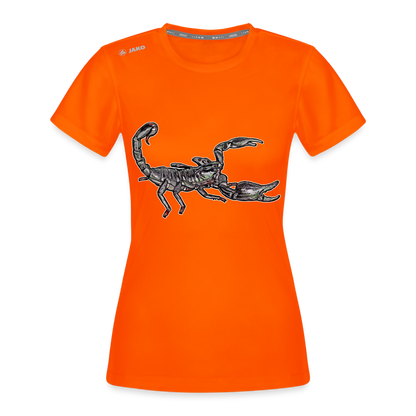 Frauen JAKO Sportswear T-Shirt Heterometrus silenus - Neonorange