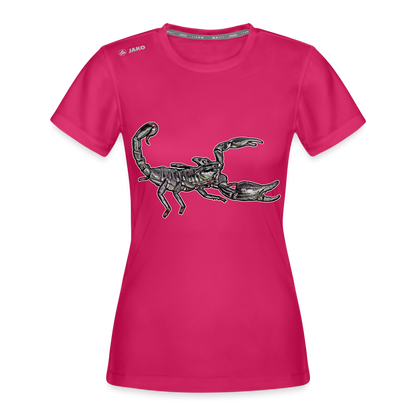 Frauen JAKO Sportswear T-Shirt Heterometrus silenus - dunkles Pink
