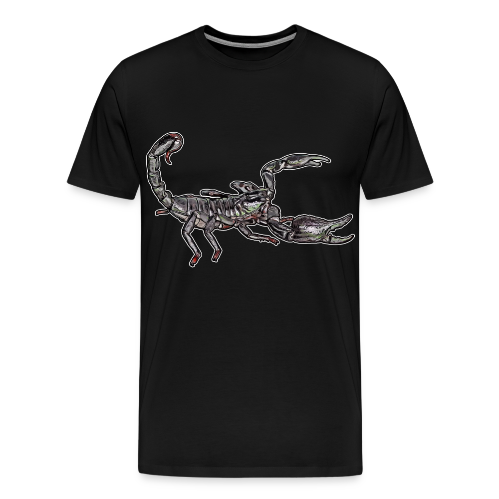 Männer Basic T-Shirt Heterometrus silenus - Schwarz