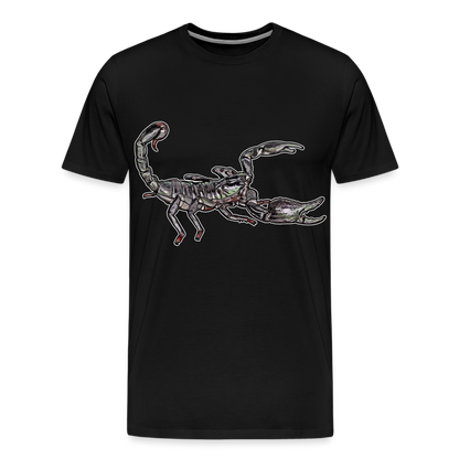 Männer Basic T-Shirt Heterometrus silenus - Schwarz