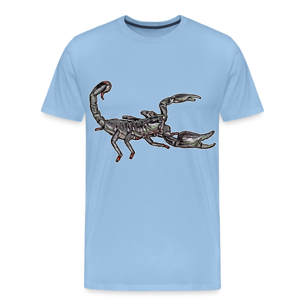 Männer Basic T-Shirt Heterometrus silenus - Sky