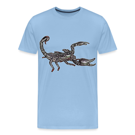 Männer Basic T-Shirt Heterometrus silenus - Sky