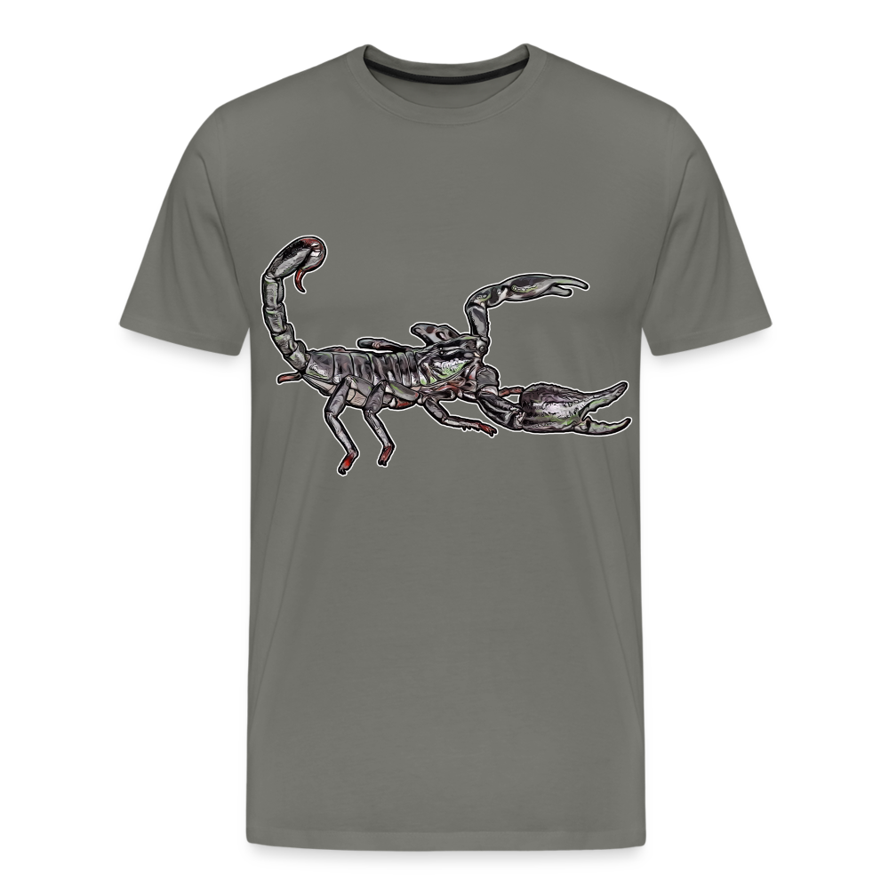 Männer Basic T-Shirt Heterometrus silenus - Asphalt