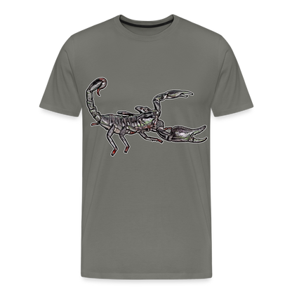 Männer Basic T-Shirt Heterometrus silenus - Asphalt