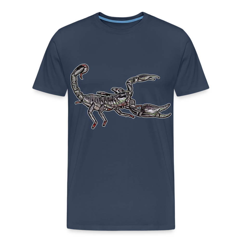 Männer Basic T-Shirt Heterometrus silenus - Navy