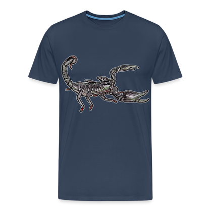 Männer Basic T-Shirt Heterometrus silenus - Navy