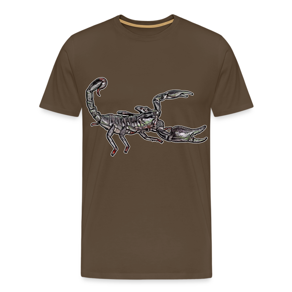 Männer Basic T-Shirt Heterometrus silenus - Edelbraun