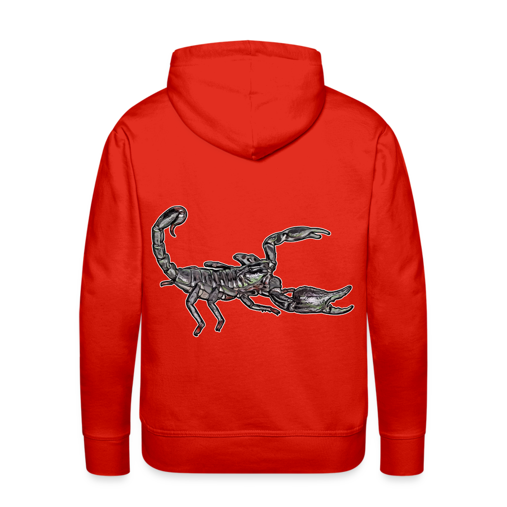 Männer Hoodie Heterometrus silenus - Rot