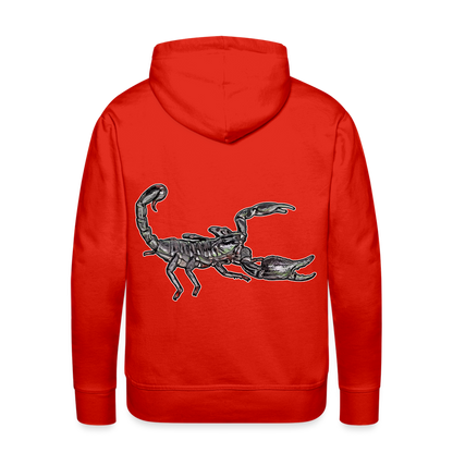 Männer Hoodie Heterometrus silenus - Rot