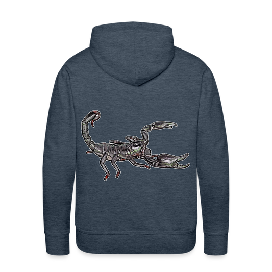 Männer Hoodie Heterometrus silenus - Jeansblau