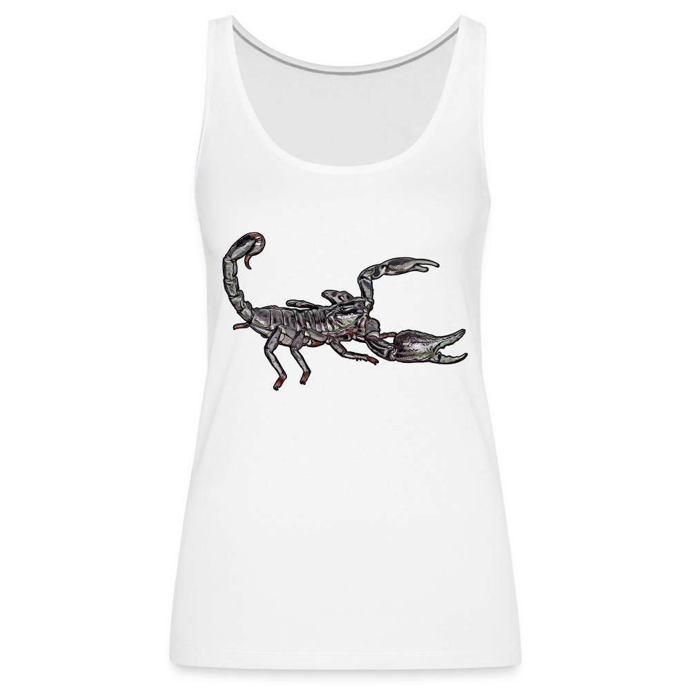 Frauen Tank Top Heterometrus silenus - weiß