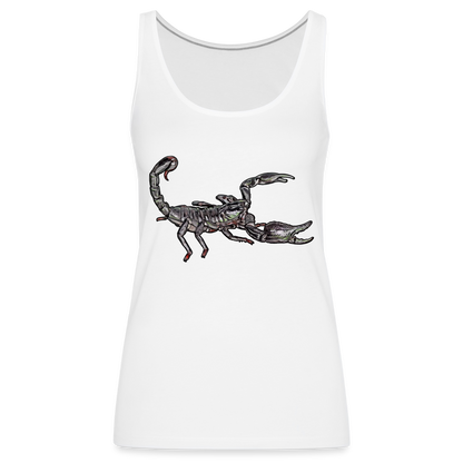 Frauen Tank Top Heterometrus silenus - weiß