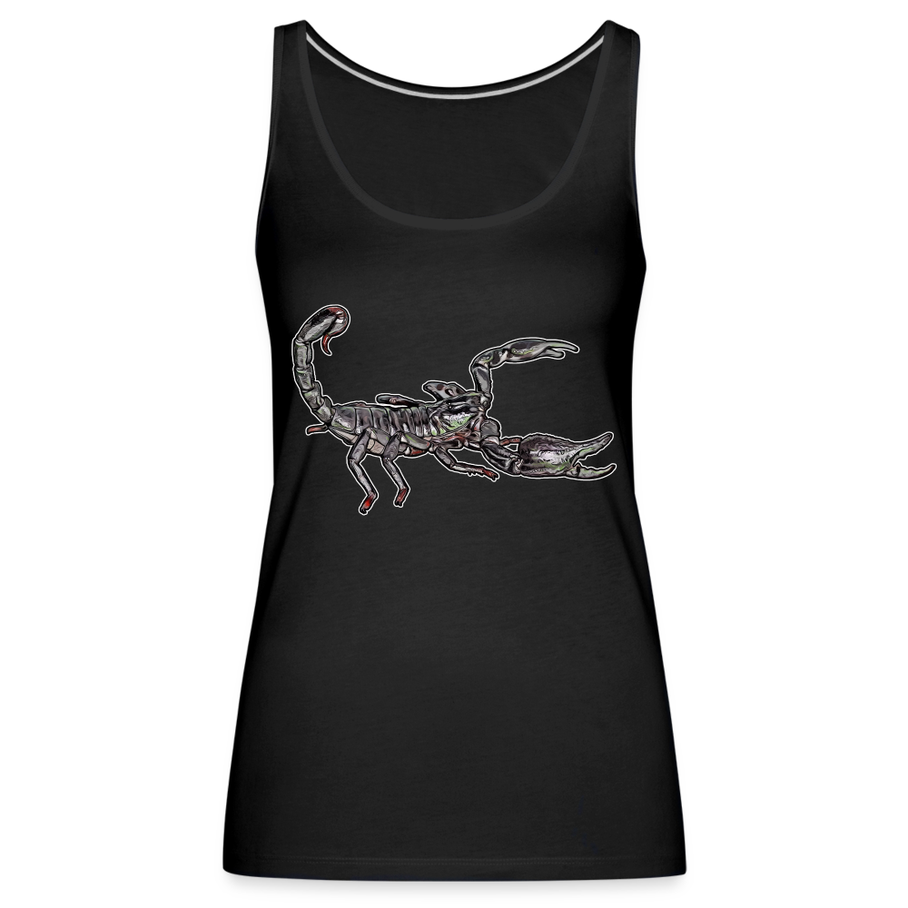 Frauen Tank Top Heterometrus silenus - Schwarz