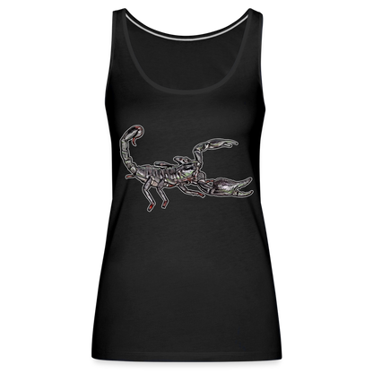 Frauen Tank Top Heterometrus silenus - Schwarz