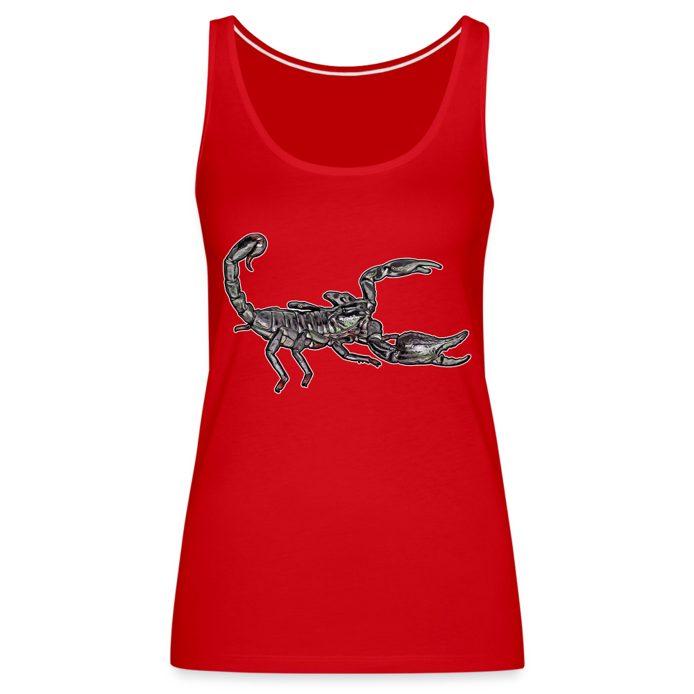 Frauen Tank Top Heterometrus silenus - Rot