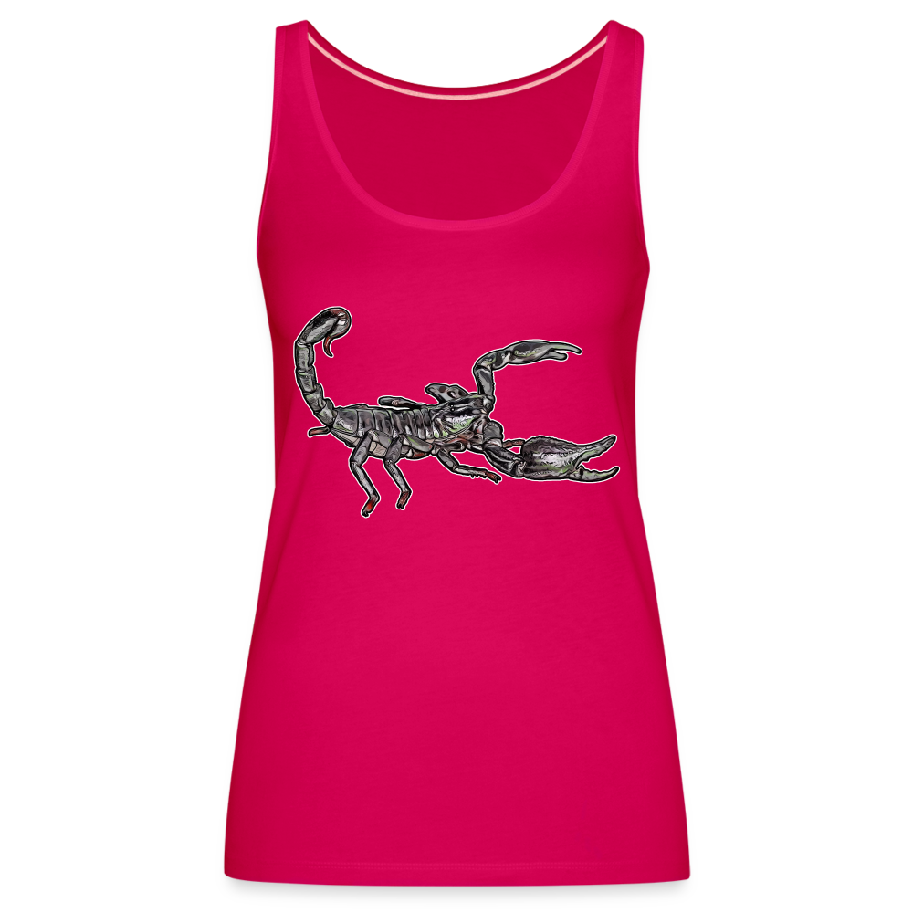 Frauen Tank Top Heterometrus silenus - dunkles Pink
