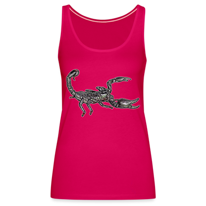 Frauen Tank Top Heterometrus silenus - dunkles Pink