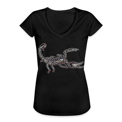 Frauen Vintage T-Shirt Heterometrus silenus - Schwarz