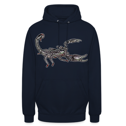 Unisex Hoodie Heterometrus silenus - Navy