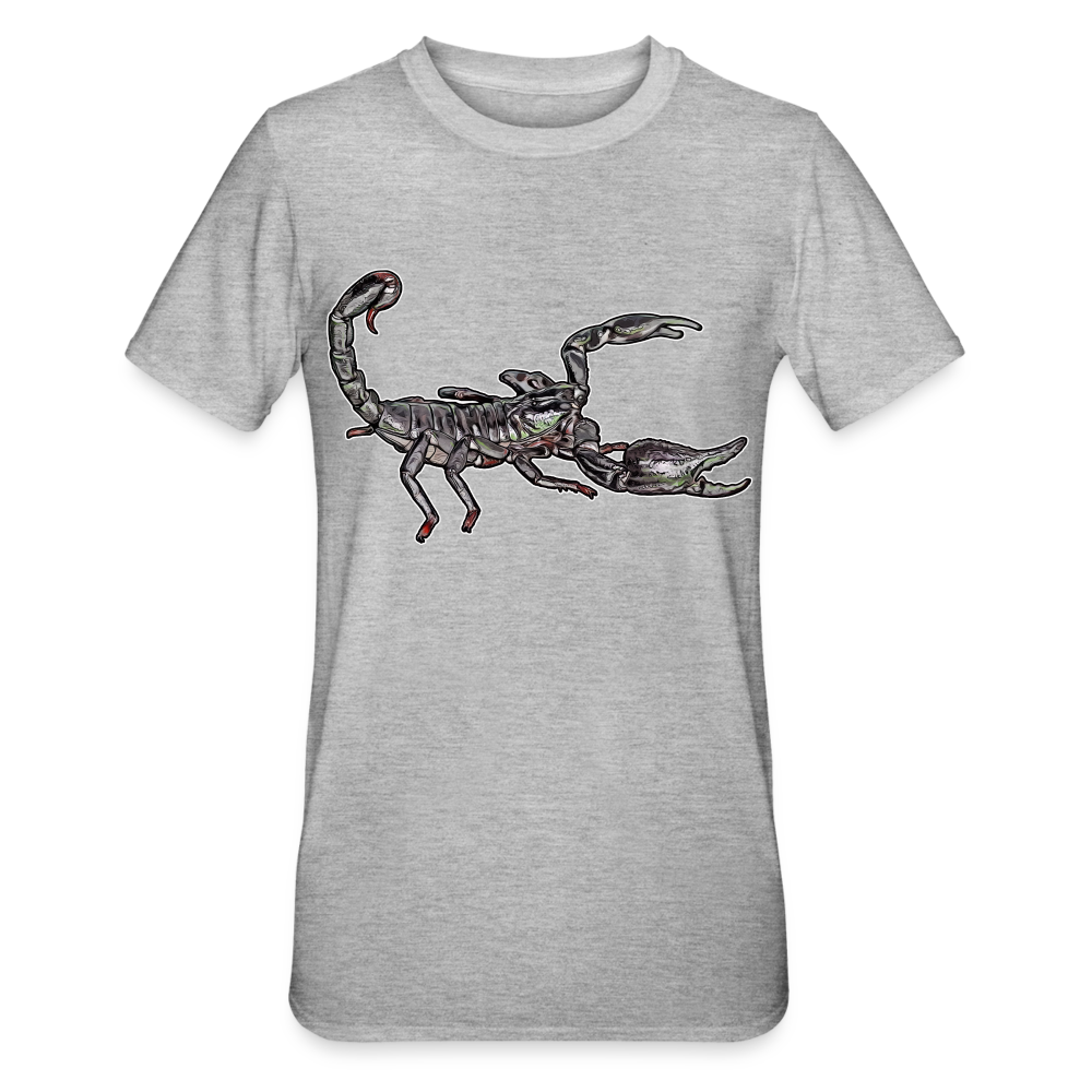 Unisex T-Shirt Heterometrus silenus - Grau meliert