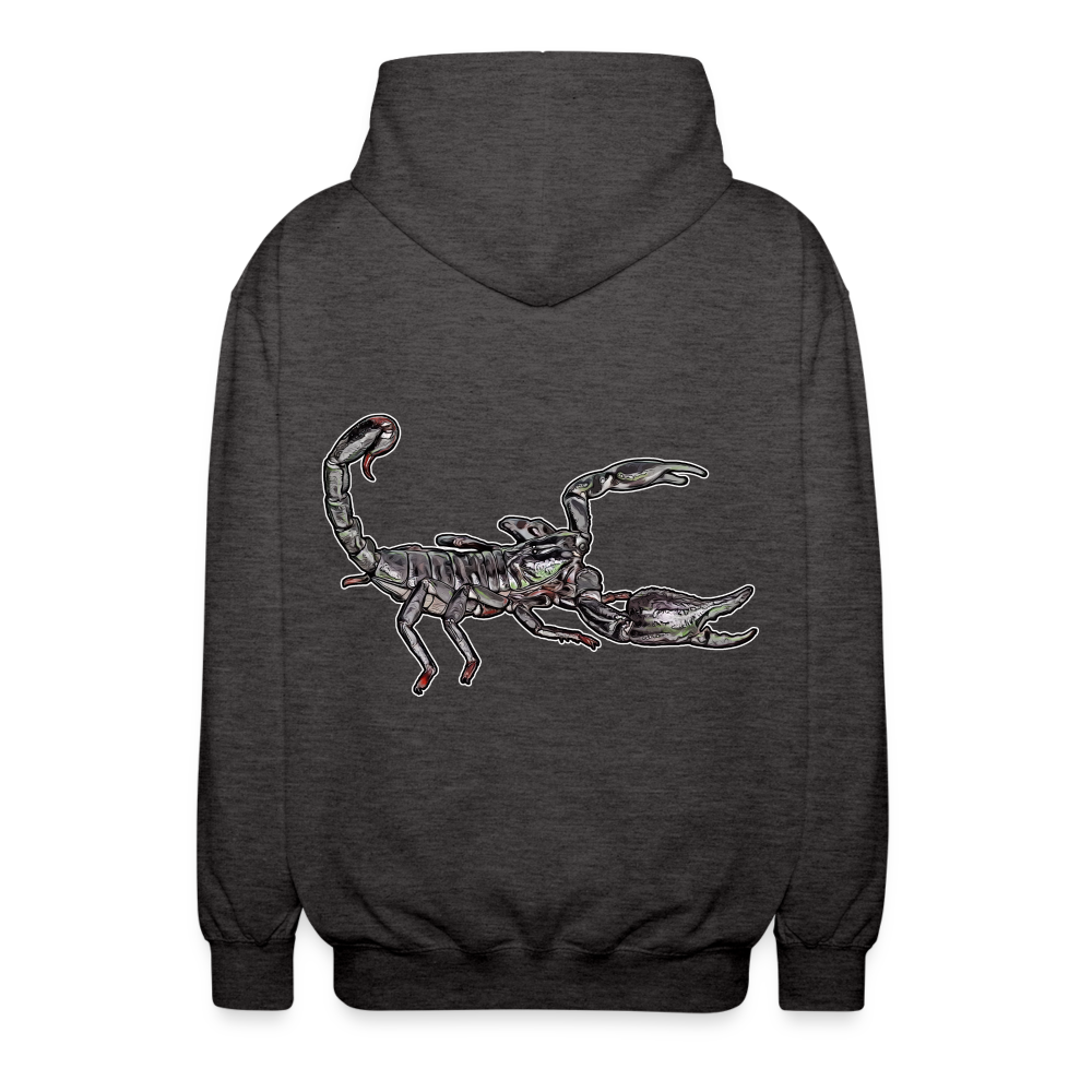 Unisex Zip-Hoodie Heterometrus silenus - Anthrazit