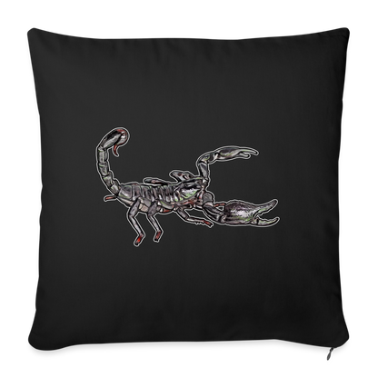 Sofakissen mit Füllung 44 x 44 cm Heterometrus silenus - Schwarz