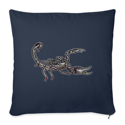 Sofakissen mit Füllung 44 x 44 cm Heterometrus silenus - Navy