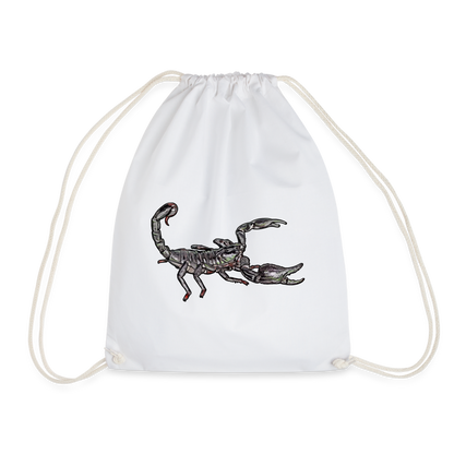 Turnbeutel Heterometrus silenus - weiß
