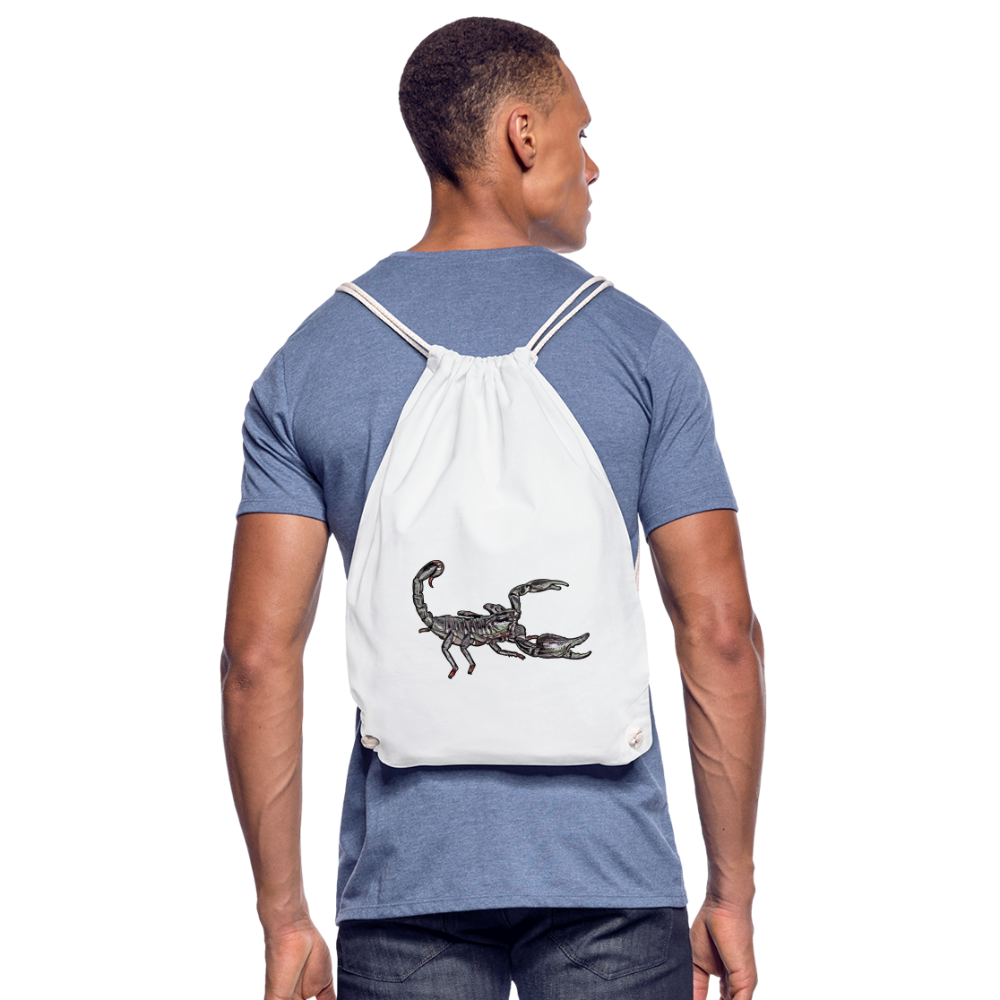 Turnbeutel Heterometrus silenus - weiß