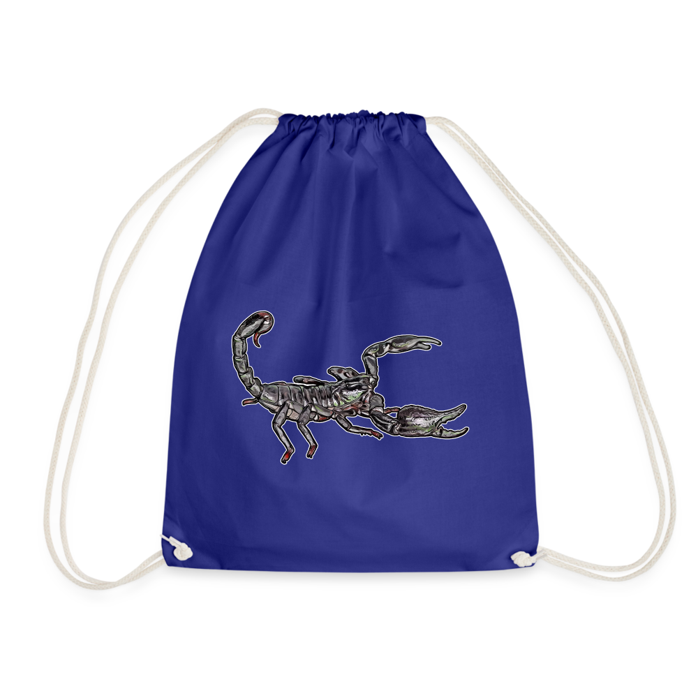 Turnbeutel Heterometrus silenus - Königsblau