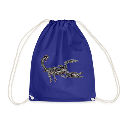 Turnbeutel Heterometrus silenus - Königsblau