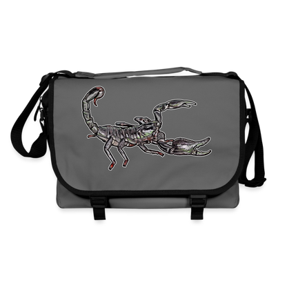 Umhängetasche Heterometrus silenus - Graphit/Schwarz