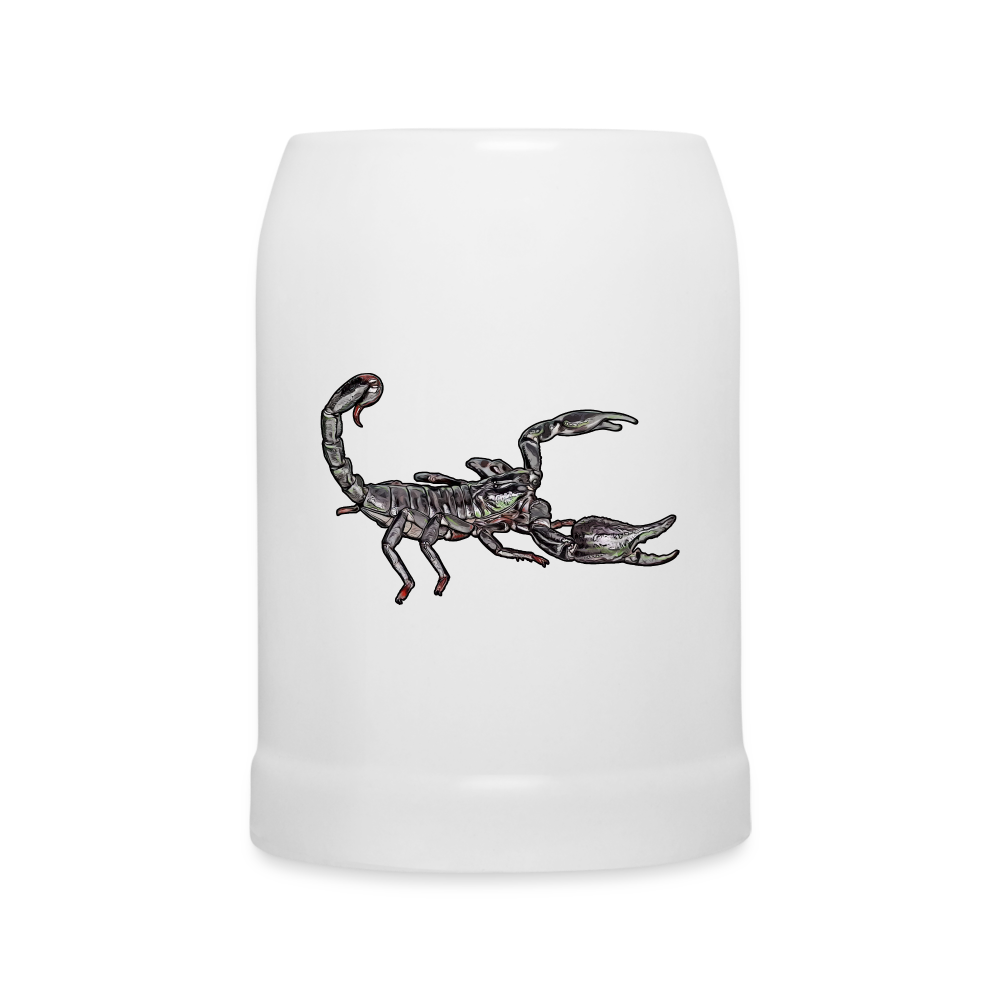 Bierkrug Heterometrus silenus - weiß