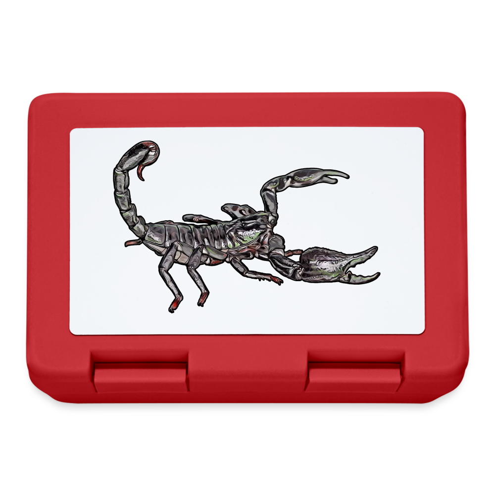 Lunchbox Heterometrus silenus - Rot